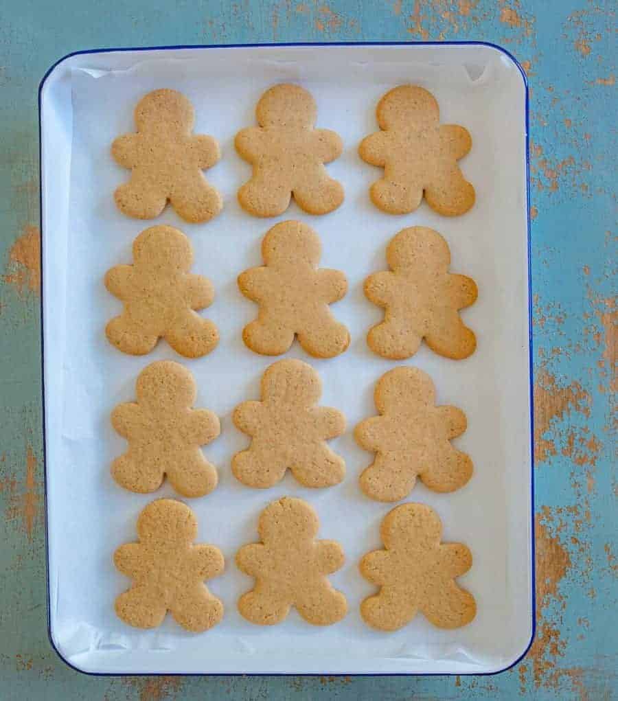 The best recipe to make perfect gingerbread cookies without molasses that are still sweet, spiced, and sturdy!