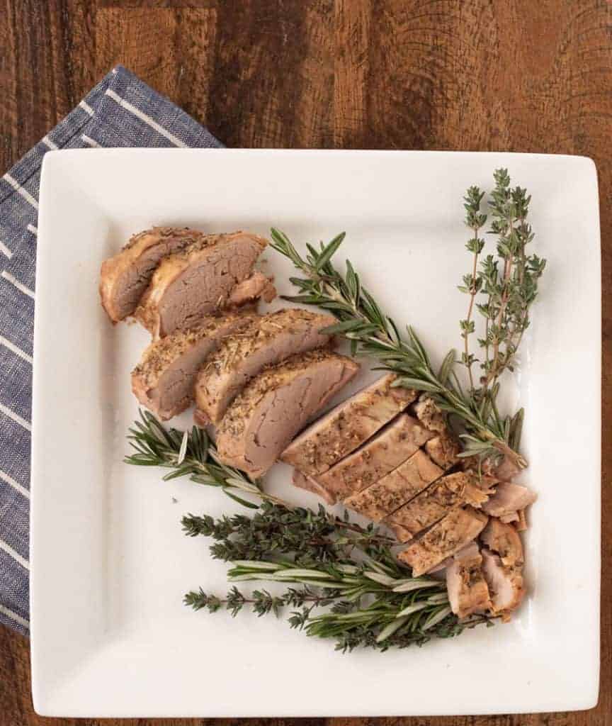 Garlic Herb Crock Pot Pork Tenderloin Easy Pork Tenderloin Recipe