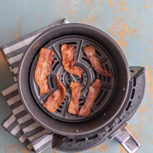 How to Cook Bacon in the Air Fryer — Bless this Mess