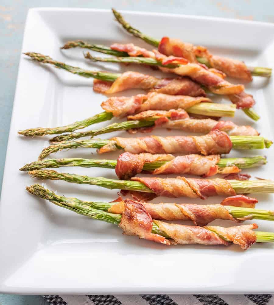 Easy Baked Bacon Wrapped Asparagus | Delicious Asparagus Recipe