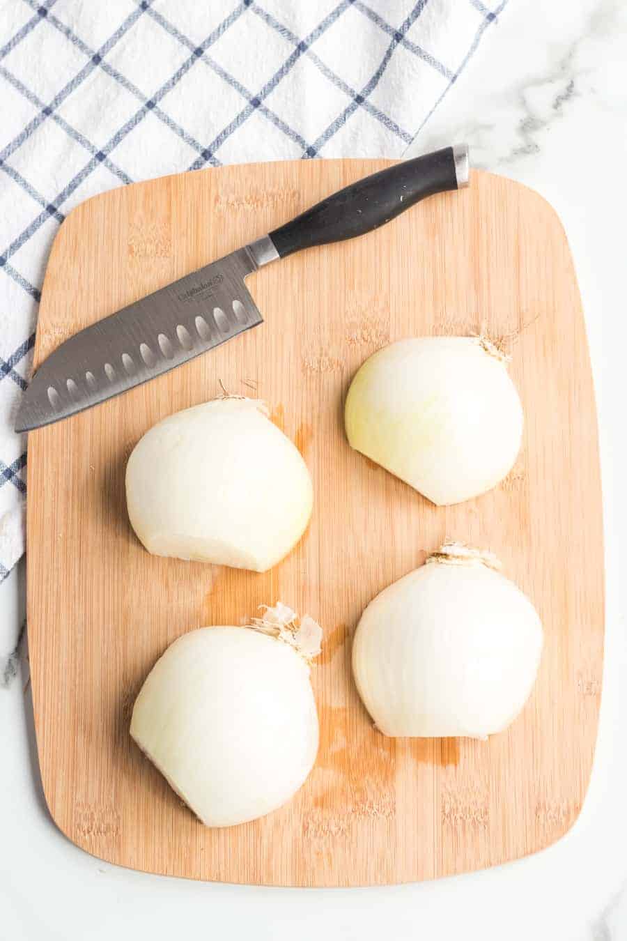 Caramelized onions are sweet, creamy, and luxurious to the palate. The low and slow cooking method cuts any of that tangy, sharp flavor that raw onions are so well known for, making these the perfect addition to just about any entree!