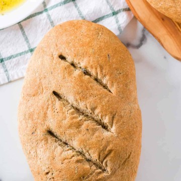 Whole Wheat Spinach Bread