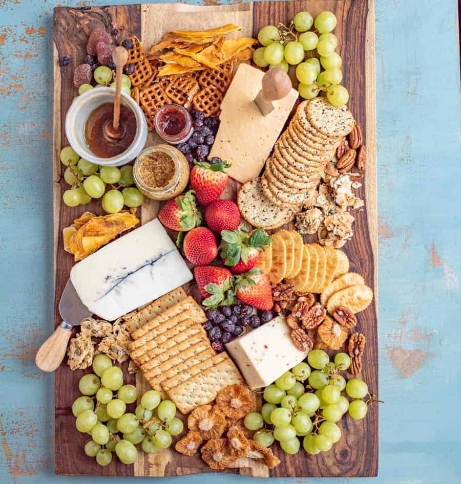 My Favorite Classic Cheese Board  Easy Sweet & Savory Cheese Board