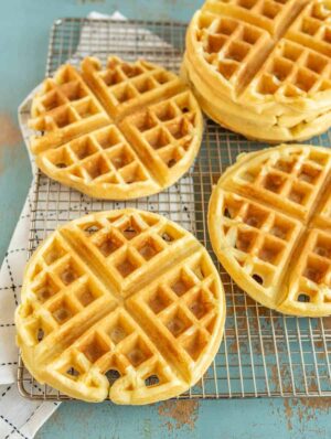 Classic Belgian Waffle Recipe | Best Homemade Belgian Waffles