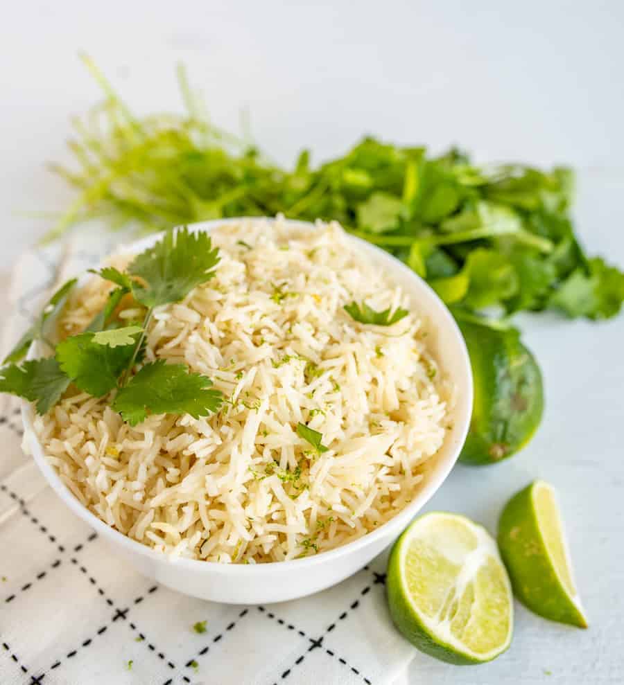 Cafe Rio Cilantro Lime Rice - Easy Mexican Rice Recipe!