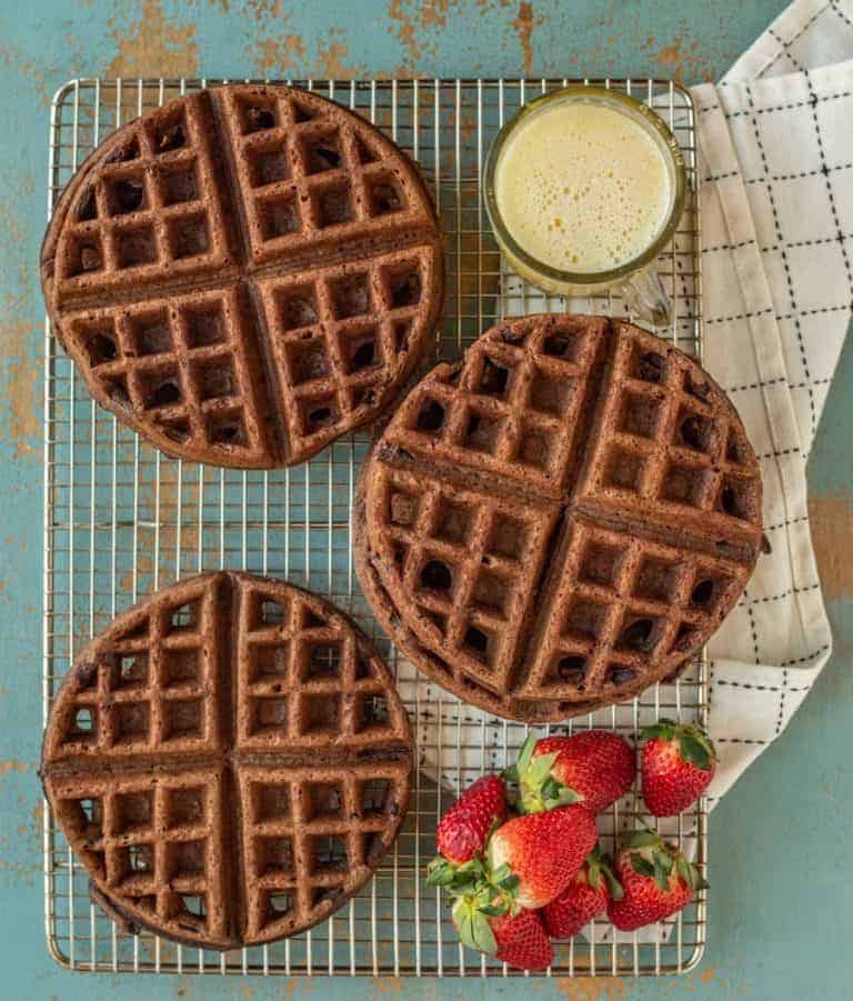 Easy Chocolate Waffle Recipe Fluffy, Rich Chocolate Waffles