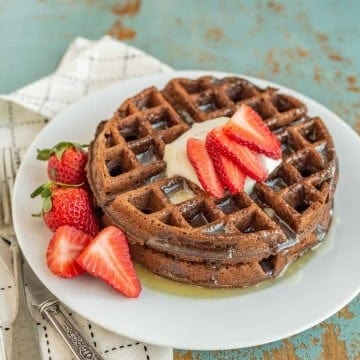 Easy Chocolate Waffle Recipe