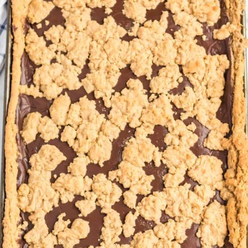 Peanut Butter Oatmeal Cookie Bars