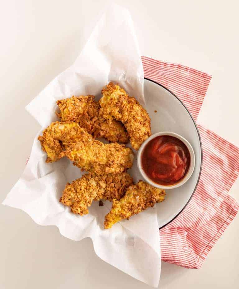 How to Make Homemade Chicken Strips in the Air Fryer — Bless this Mess