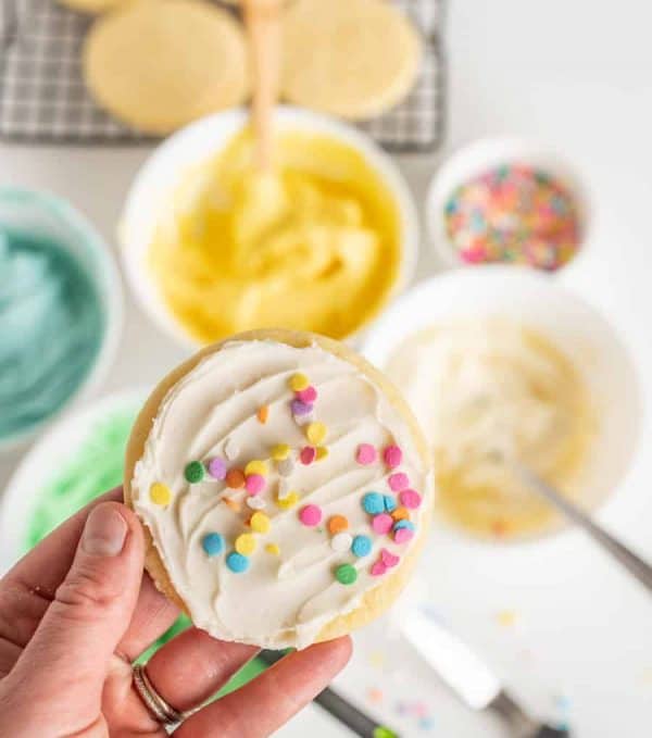 My Favorite Frosting for Sugar Cookies — Bless this Mess