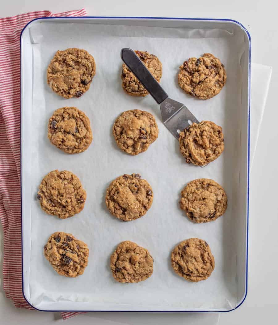 These classic and Amazing Oatmeal Raisin Cookies feature ultra-plump raisins, two types of oats, chopped pecans, and the perfect blend of sweetness and warm spices.