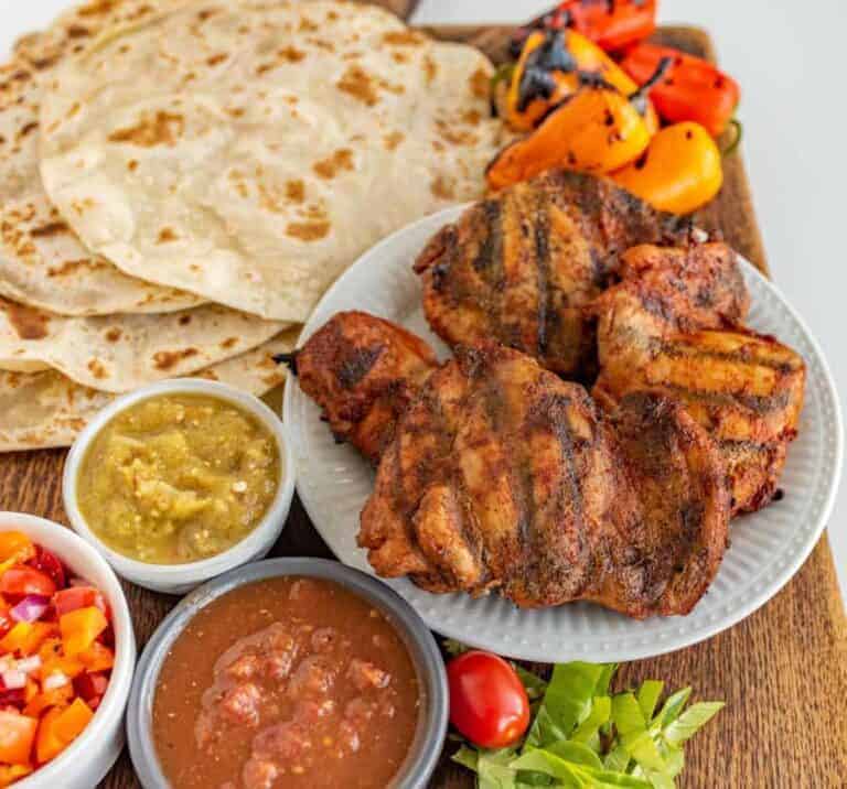 Grilled Chicken Tacos — Bless this Mess