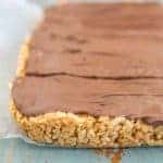 No-bake Scotcheroos combine the delightful flavors of butterscotch, chocolate, and peanut butter with the perfect amount of crunch from crispy rice cereal.