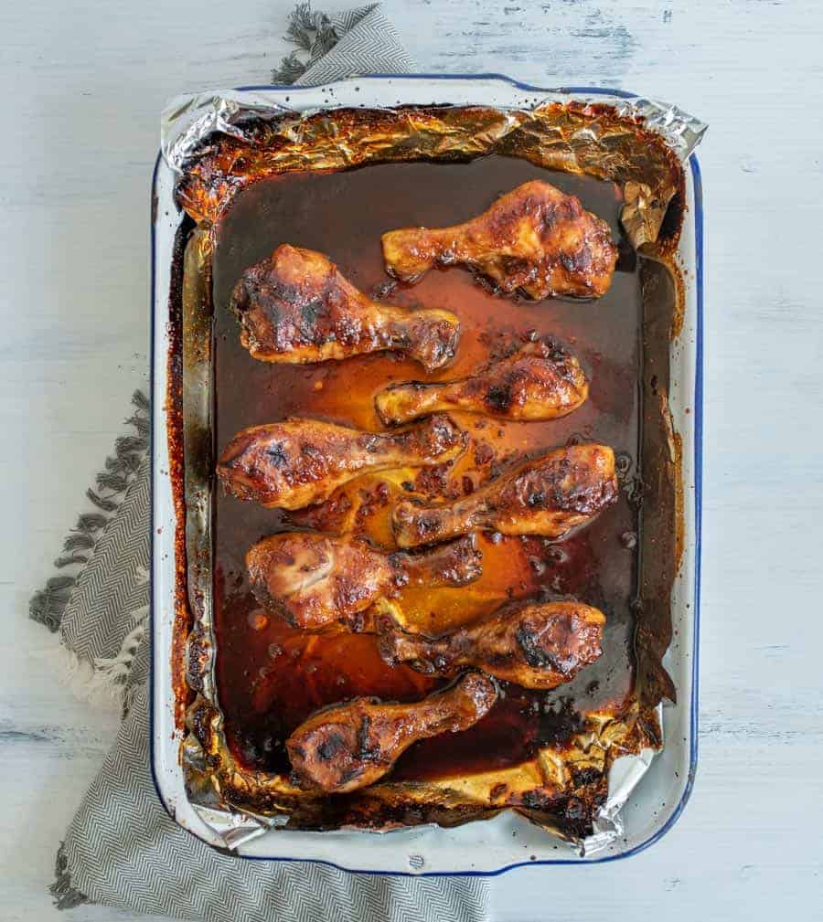 This simple 5 ingredient recipe makes the best baked chicken legs I have ever had in my whole life! (And the masses agree - this recipe has been shared more than 250,000 times!)