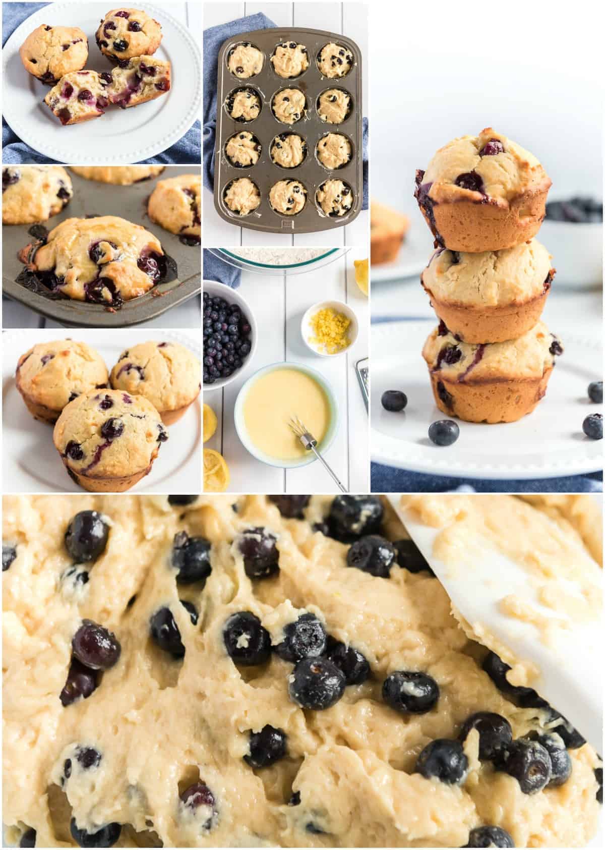 Easy Blueberry Lemon Muffin Recipe