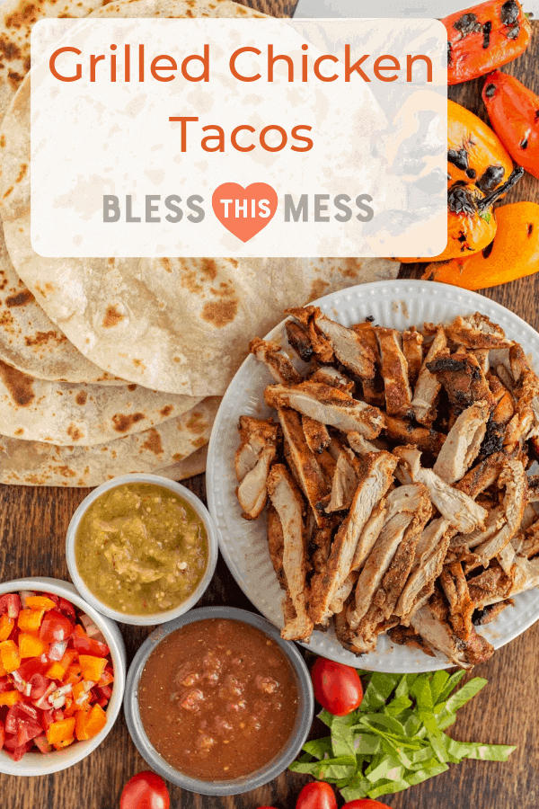 Perfectly seasoned with lime juice, garlic, cumin, chili powder, and smoked paprika, these crave-able Grilled Chicken Tacos are the most satisfying and simple meat you'll ever grill.