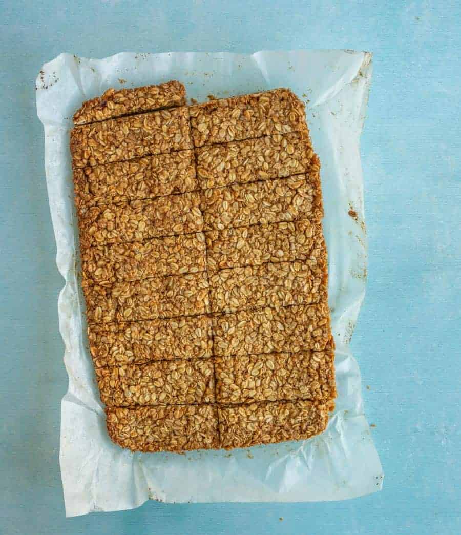 Crunchy oat and honey granola bars are sweet and packed with wholesome ingredients, plus they travel well, making them the perfect contenders for snacks on-the-go or boxed lunches!