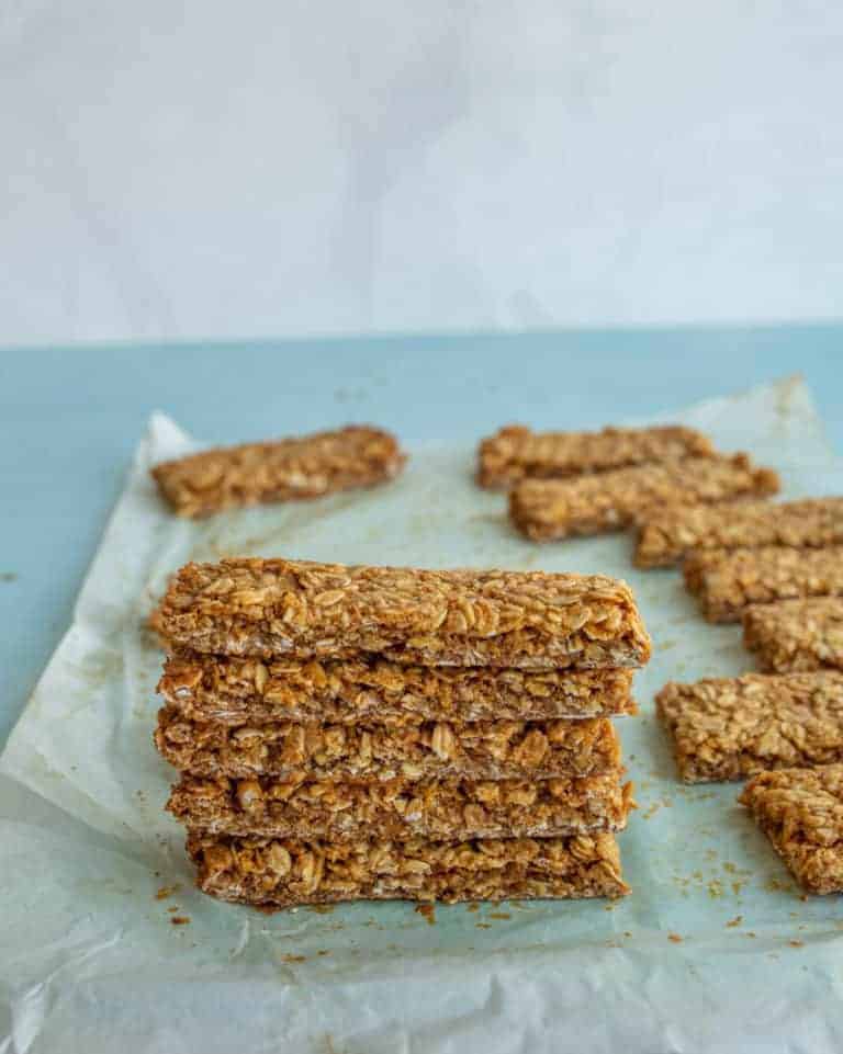 Crunchy Oat and Honey Granola Bars — Bless this Mess