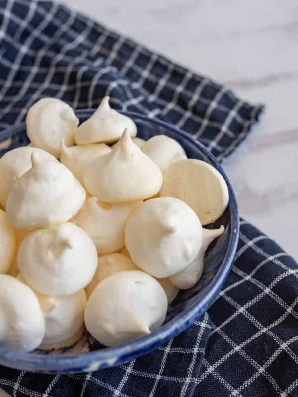 Light, sweet, and crunchy, easy meringue cookies are cute little bites of dessert that are as fun to eat as they are to make.