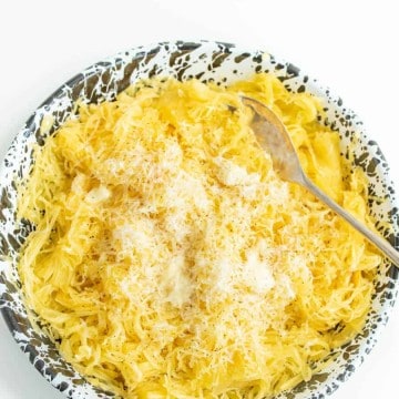 Spaghetti Squash with Butter and Parmesan