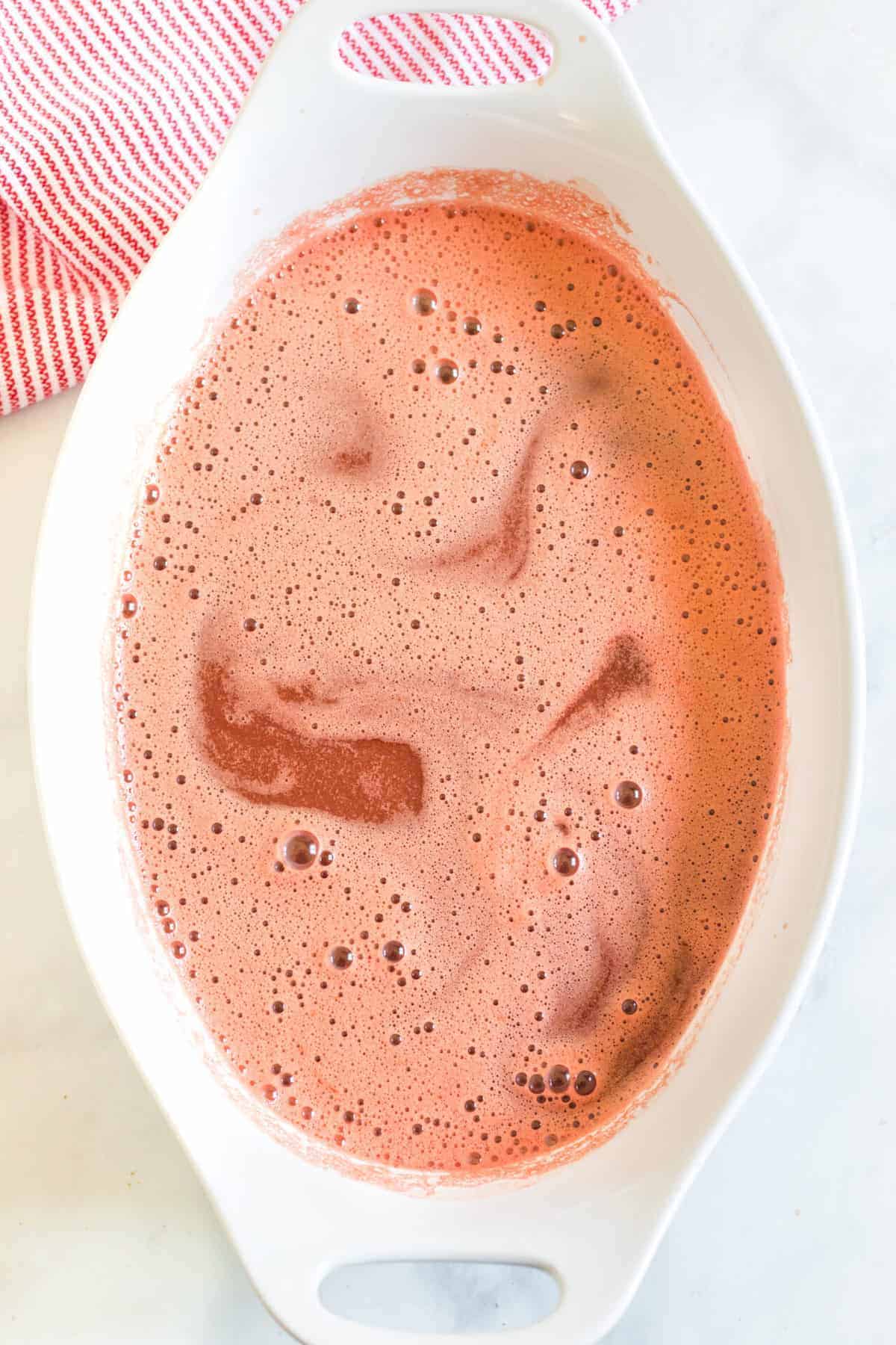 Watermelon Granita is made with only 3 ingredients, and then you just freeze it for a bit! You are going to love this simple dessert recipe all summer long. #summerdesserts #watermelongranita #howtomakegranita #cooldowndesserts #granita #frozenice #watermelon 