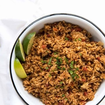 Easy Spanish Rice in the Rice Cooker