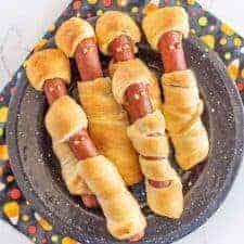 mummy corn dogs