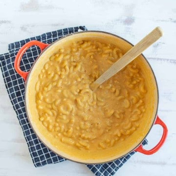 Quick and Easy Pumpkin Macaroni and Cheese