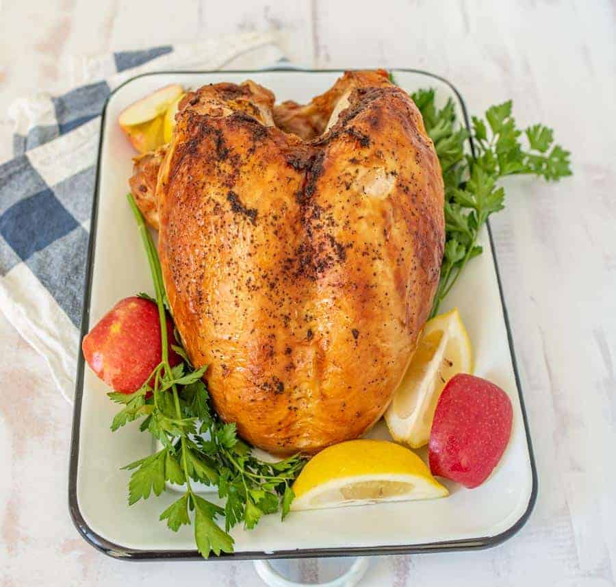 Roast Turkey In a Bag - Garnish & Glaze