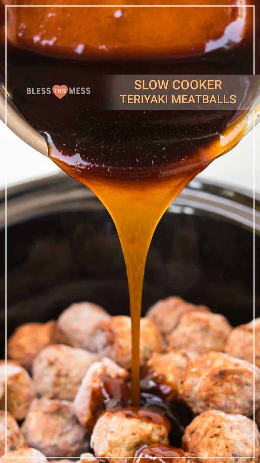 Homemade slow cooker teriyaki honey meatballs are a sweet, savory, and satisfying appetizer that comes together so easily for a scrumptious snack everyone will love. #meatballs #teriyaki #slowcookermeatballs