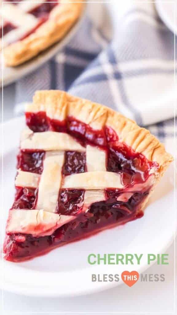 Homemade Cherry Pie Recipe Pin