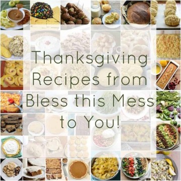 Thanksgiving Recipes from Bless this Mess