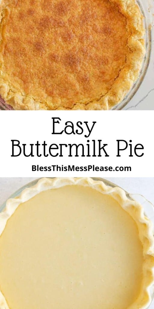 pin for buttermilk pie recipe