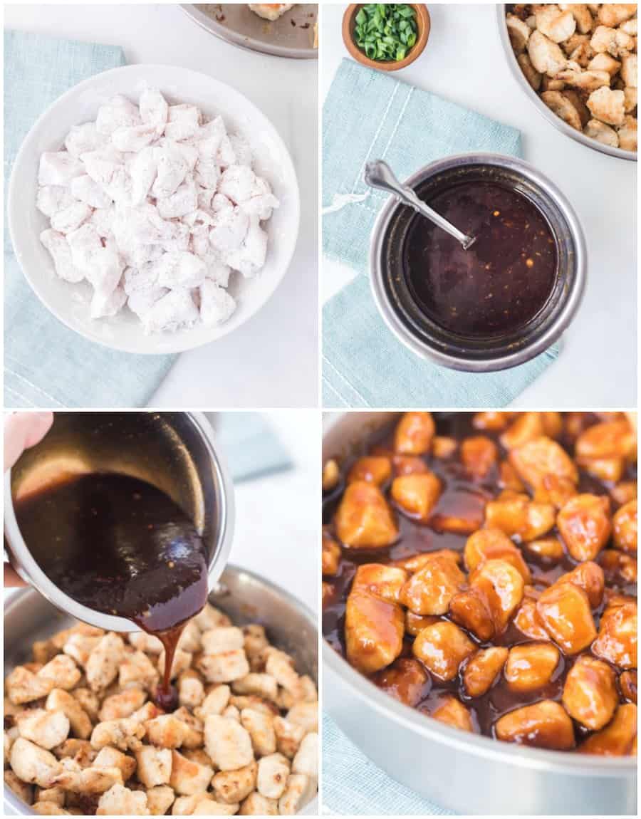 General Tso's Chicken Step by Step Prep Photos