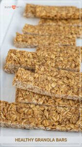 healthy granola bars
