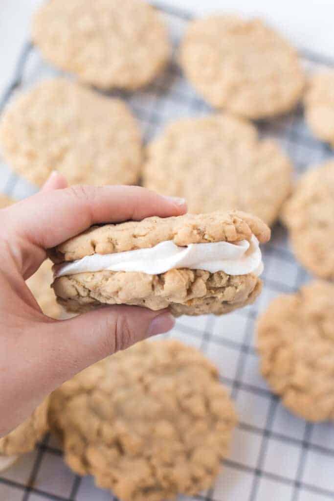 Homemade Oatmeal Cream Pies — Bless this Mess