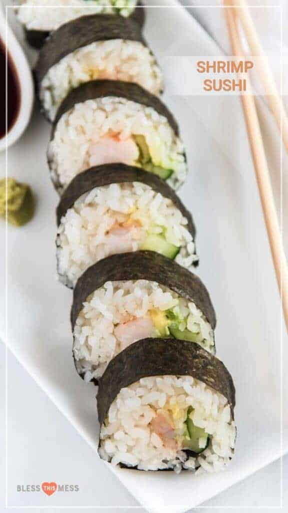 easy shrimp sushi