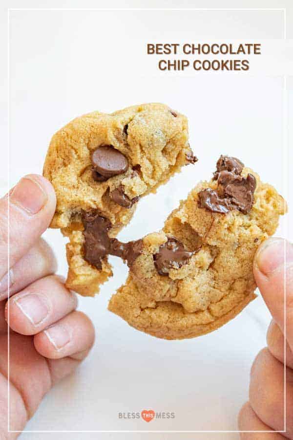 Gooey Chocolate Chip Cookies - Girl Versus Dough