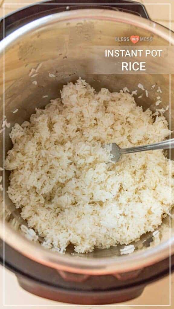 instant pot white rice