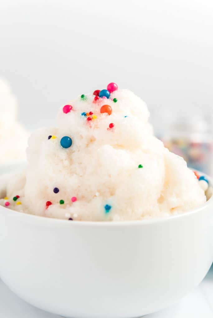 Snow Ice Cream Recipe— Bless this Mess