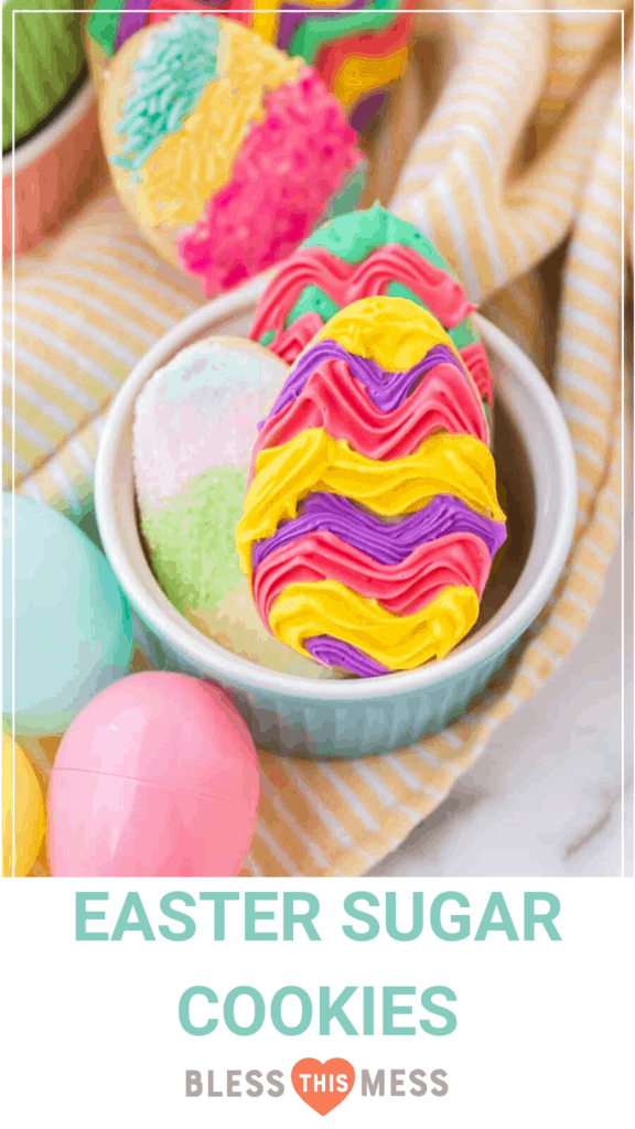 easter sugar cookie pin image