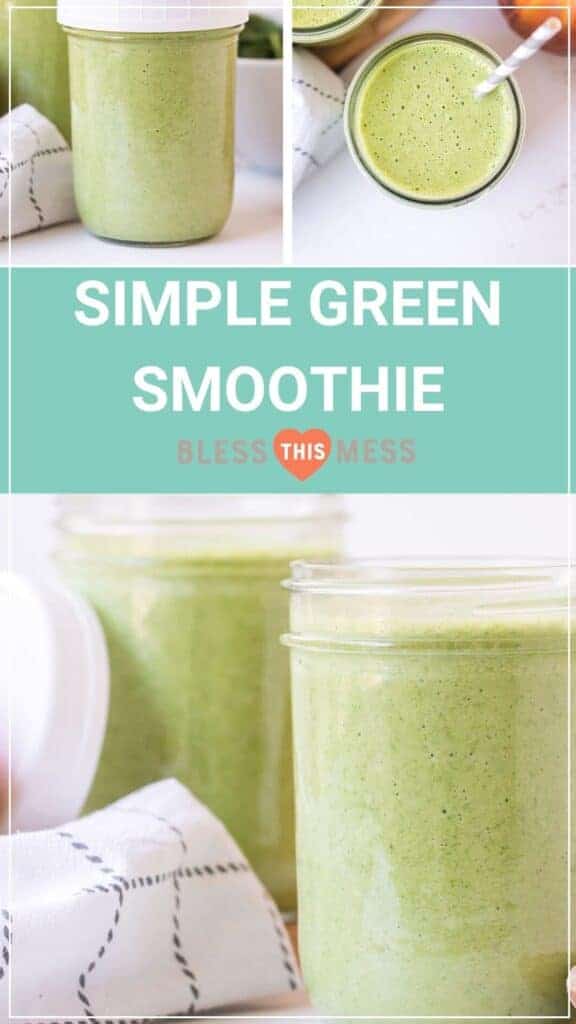 simple green smoothie pin