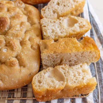 Easy Sourdough Focaccia Bread