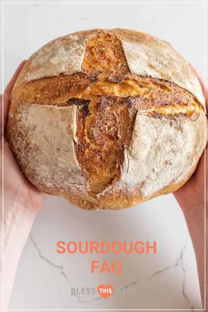 sourdough bread loaf troublshooting pin