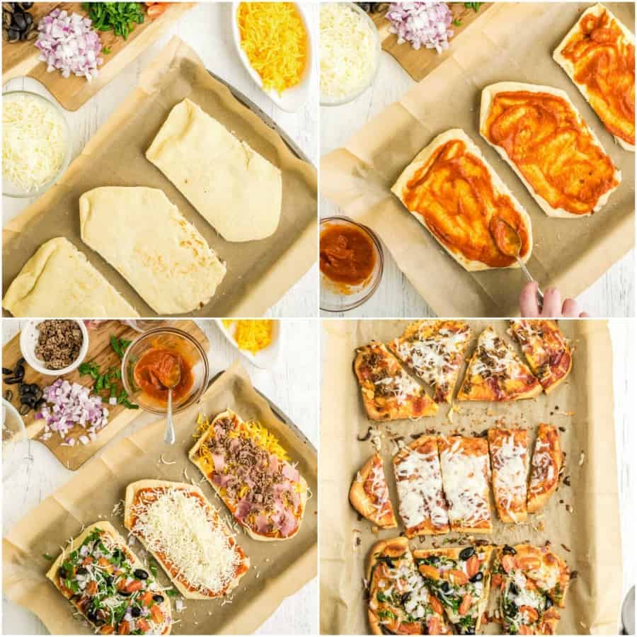 Easy Flatbread Pizza KidFriendly Pizza Recipe for Lunch, Dinner or