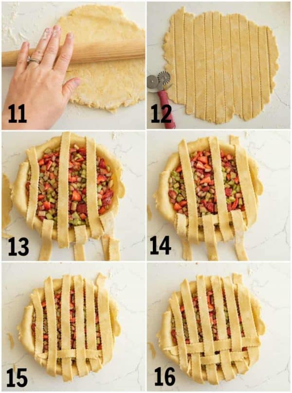 How to Make a Lattice Pie Crust — Pie Crust Recipe too!