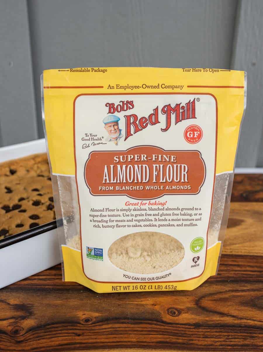 package of Bob's Red Mill almond flour