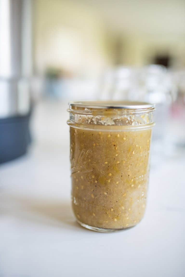 Tomatillo Salsa Recipe for Canning — Water Bath Canning