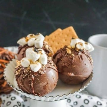 S'mores Hot Chocolate Bombs