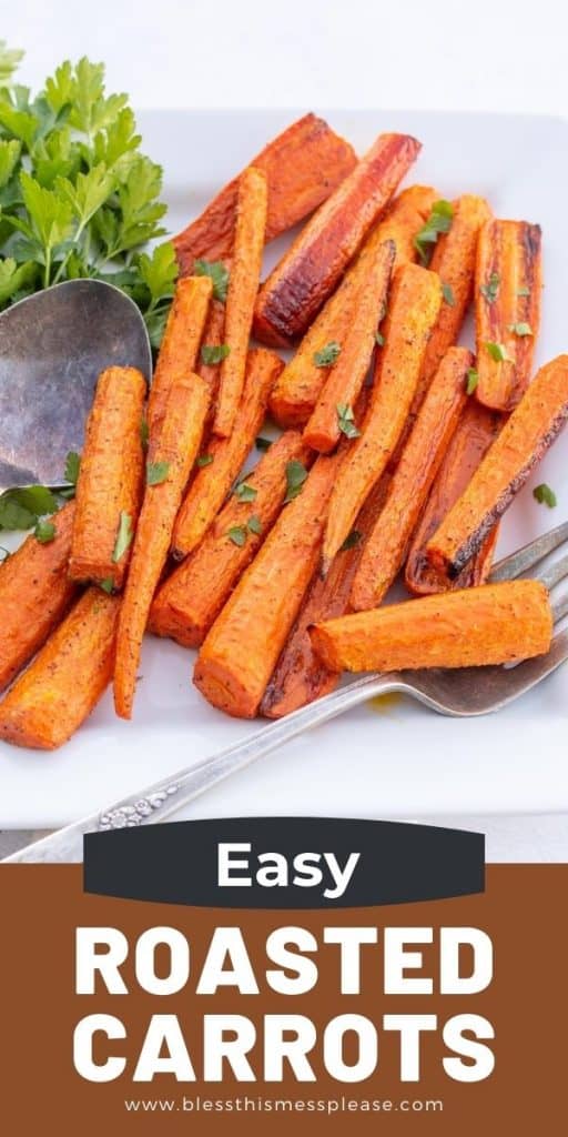 roasted carrots pin